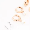 Pearl Huggie Earrings 3-Pack