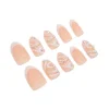 Pink Wave Diamante Mixed Press On Nail Set
