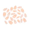 Pink Wave Diamante Mixed Press On Nail Set