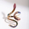 563-rainbow-diamante-snake-wrap-ring-1.webp Rainbow Diamante Snake Wrap Ring