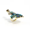 Rainbow Peacock Ring