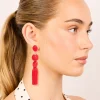 571-red-fabric-tassel-drop-earrings-3.webp Red Fabric Tassel Drop Earrings