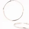 Surgical Steel Polished Hoop Earrings