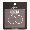 Surgical Steel Polished Hoop Earrings