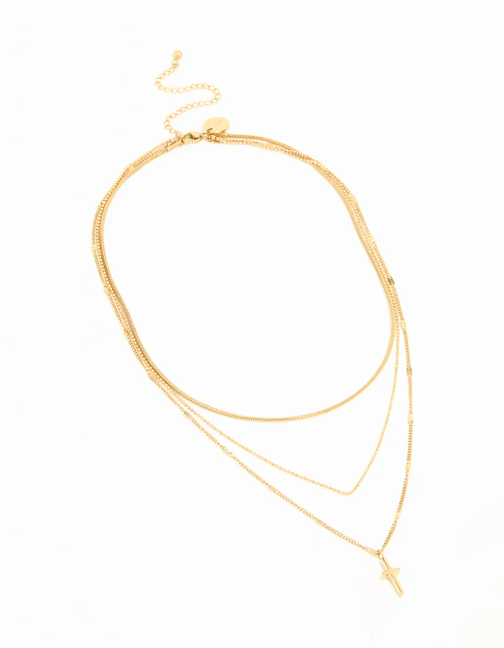 59-waterproof-gold-plated-stainless-steel-cross-layered-necklace-2.webp Waterproof Gold Plated Stainless Steel Cross Layered Necklace