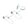 593-silver-blue-cubic-zirconia-chain-flower-huggie-earrings-3-pack-1.webp Silver Blue Cubic Zirconia Chain Flower & Huggie Earrings 3-Pack