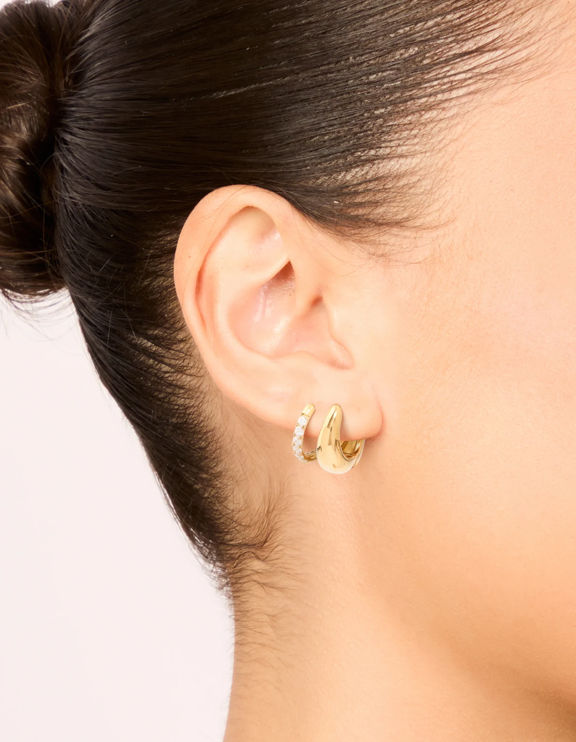 60-waterproof-gold-plated-stainless-steel-cubic-zirconia-chubby-huggie-earrings-set-1.webp Waterproof Gold Plated Stainless Steel Cubic Zirconia & Chubby Huggie Earrings Set