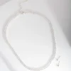 600-silver-cubic-zirconia-earrings-tennis-necklace-set-4.webp Silver Cubic Zirconia Earrings & Tennis Necklace Set