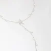 601-silver-cubic-zirconia-flower-vine-y-necklace-1.webp Silver Cubic Zirconia Flower Vine Y Necklace