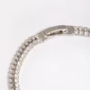 Silver Cubic Zirconia Layered Tennis Bracelet