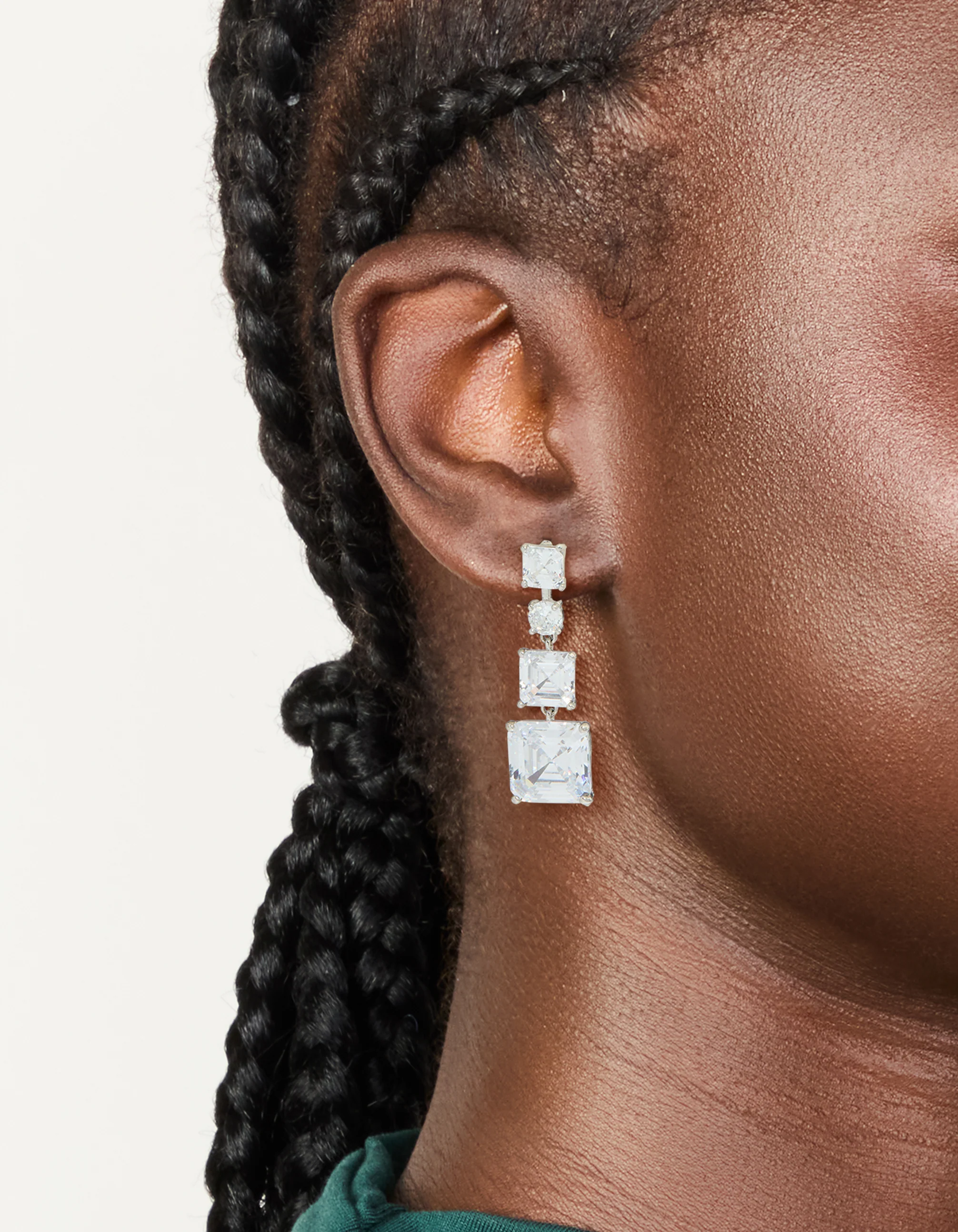 610-silver-cubic-zirconia-square-drop-earrings-1.webp Silver Cubic Zirconia Square Drop Earrings