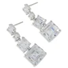 610-silver-cubic-zirconia-square-drop-earrings-2.webp Silver Cubic Zirconia Square Drop Earrings