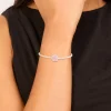 611-silver-cubic-zirconia-square-halo-toggle-bracelet-1.webp Silver Cubic Zirconia Square Halo Toggle Bracelet