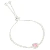 611-silver-cubic-zirconia-square-halo-toggle-bracelet-2.webp Silver Cubic Zirconia Square Halo Toggle Bracelet