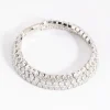 Silver Cubic Zirconia Tennis Bracelet