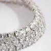 Silver Cubic Zirconia Tennis Bracelet
