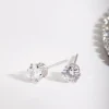 Silver Diamond Simulant Earring & Bracelet Set