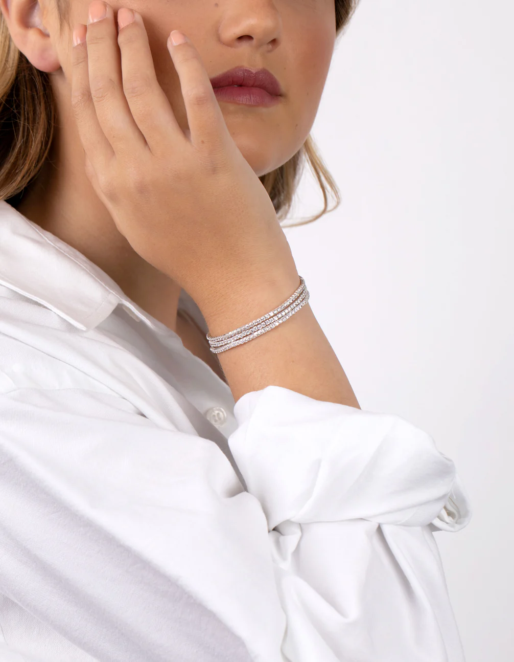 639-silver-fine-cupchain-pack-stretch-bracelets-2.webp Silver Fine Cupchain Pack Stretch Bracelets