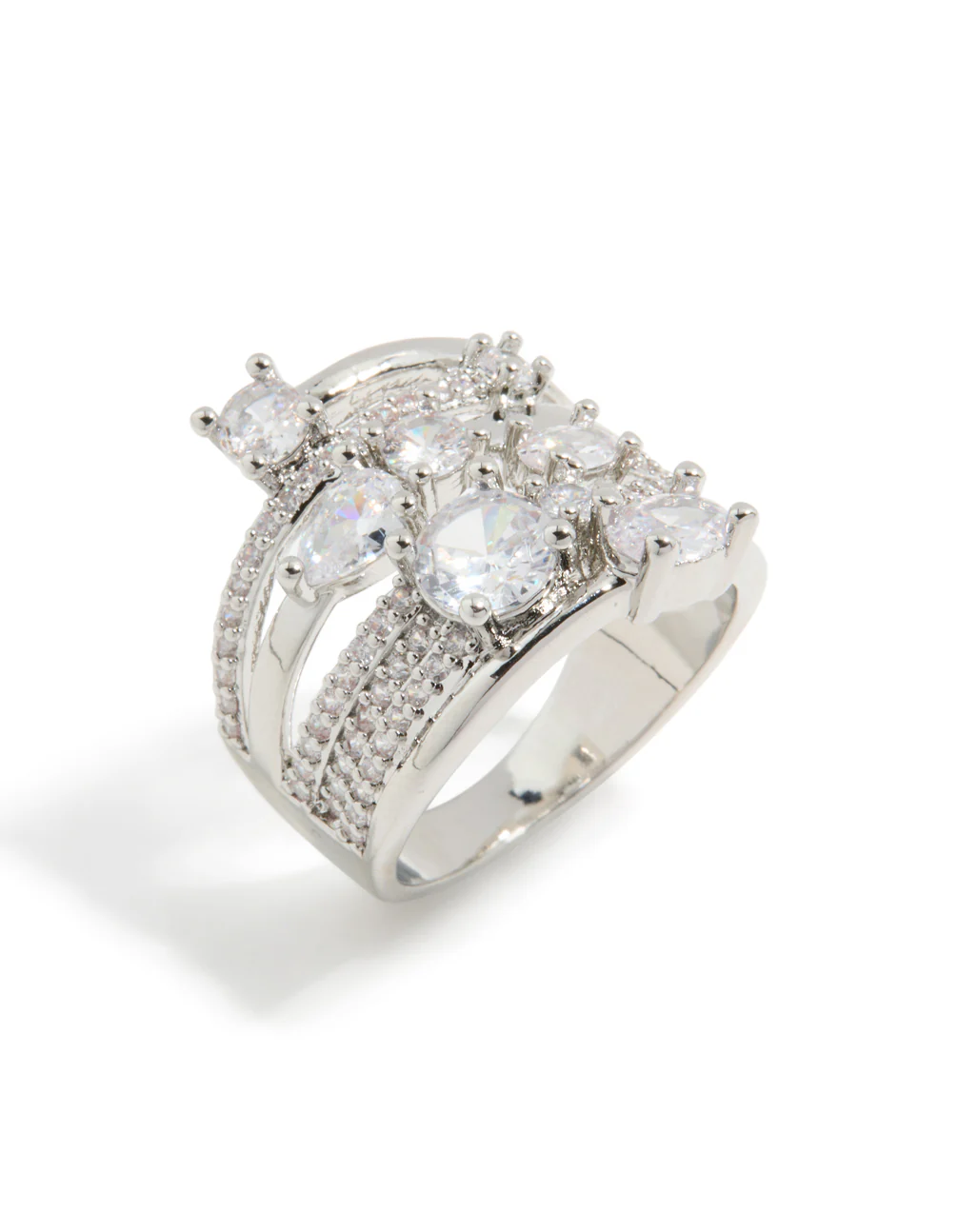 646-silver-multi-cubic-zirconia-layered-wrap-ring-3.webp Silver Multi Cubic Zirconia Layered Wrap Ring