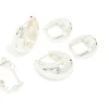 653-silver-plated-chain-huggie-earrings-4-pack-3.webp Silver Plated Chain & Huggie Earrings 4-Pack