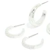 655-silver-plated-cubic-zirconia-smooth-hoop-earrings-2-pack-4.webp Silver Plated Cubic Zirconia & Smooth Hoop Earrings 2-Pack