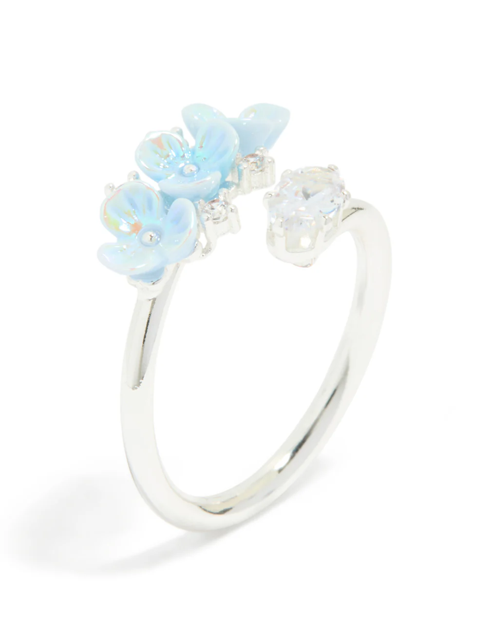 666-silver-plated-triple-flower-wrap-ring-4.webp Silver Plated Triple Flower Wrap Ring