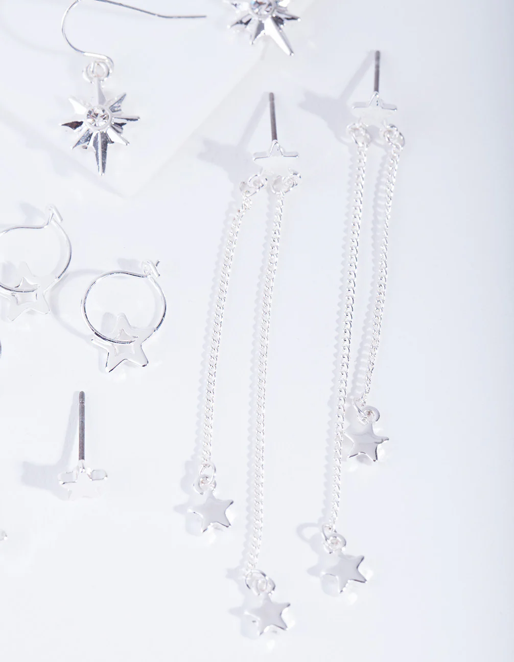 674-silver-star-earring-pack-3.webp Silver Star Earring Pack