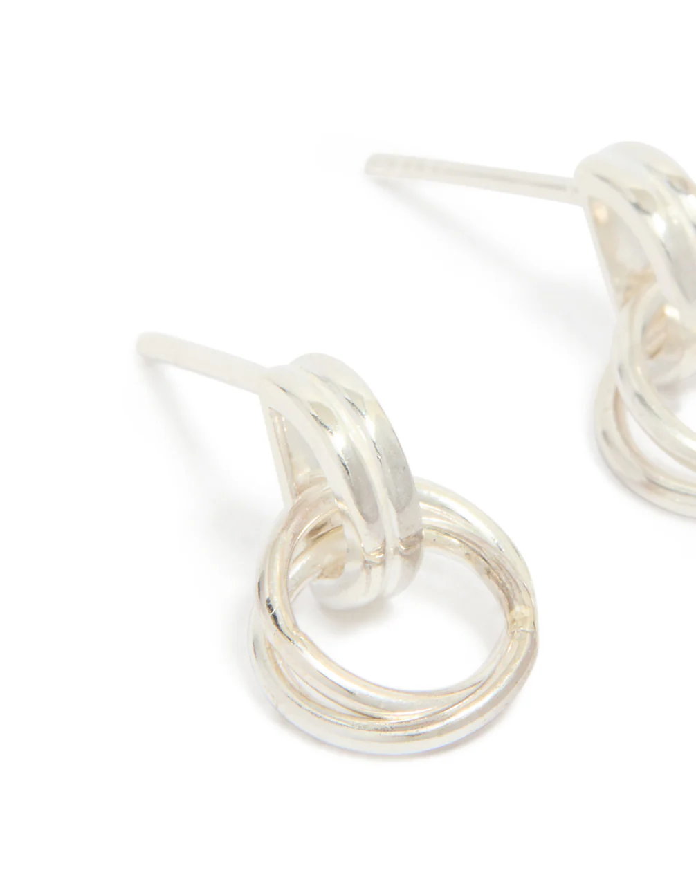 686-sterling-silver-doorknocker-stud-earrings-4.webp Sterling Silver Doorknocker Stud Earrings