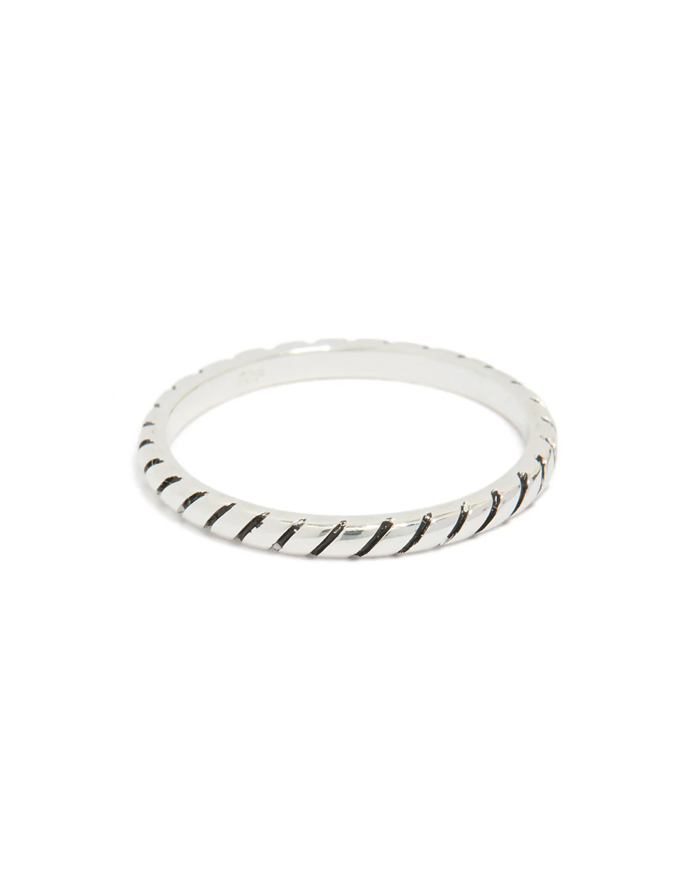 692-sterling-silver-textured-black-enamel-ring-2.webp Sterling Silver Textured Black Enamel Ring