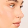 698-surgical-steel-cubic-zirconia-hinged-plain-nose-rings-2-pack-1.webp Surgical Steel Cubic Zirconia Hinged & Plain Nose Rings 2-Pack