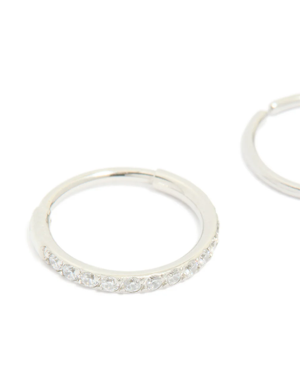 698-surgical-steel-cubic-zirconia-hinged-plain-nose-rings-2-pack-4.webp Surgical Steel Cubic Zirconia Hinged & Plain Nose Rings 2-Pack