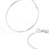 Surgical Steel Fine Hoop Earrings 40 MM