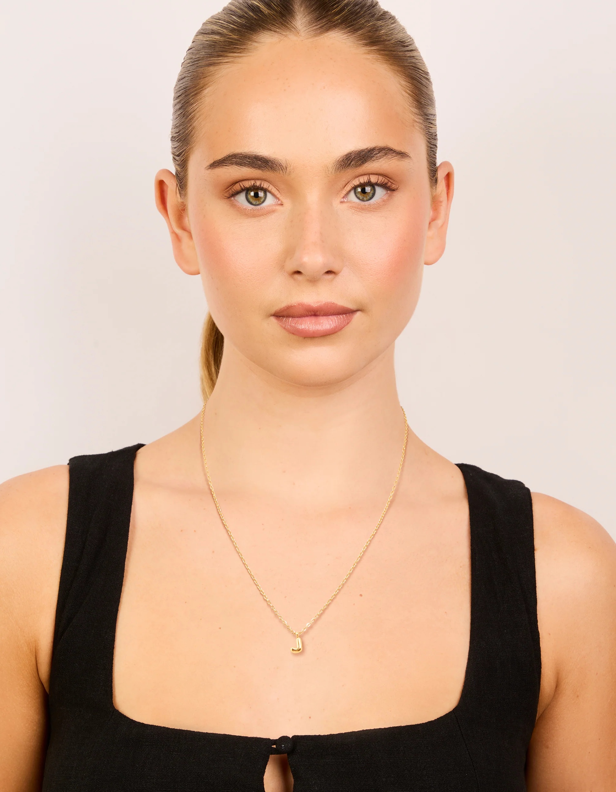 71-waterproof-gold-plated-stainless-steel-mini-bubble-letter-j-necklace-3.webp Waterproof Gold Plated Stainless Steel Mini Bubble Letter J Necklace