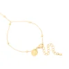 Waterproof Gold Plated Stainless Steel Ball Detail Hand Chain