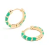 714-waterproof-gold-plated-stainless-steel-bamboo-green-enamel-huggie-earrings-1.webp Waterproof Gold Plated Stainless Steel Bamboo Green Enamel Huggie Earrings