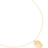 716-waterproof-gold-plated-stainless-steel-birth-flower-may-hawthorn-necklace-1.webp Waterproof Gold Plated Stainless Steel Birth Flower May Hawthorn Necklace