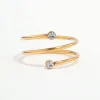 731-waterproof-gold-plated-stainless-steel-diamante-coil-ring-3.webp Waterproof Gold Plated Stainless Steel Diamante Coil Ring
