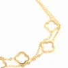 736-waterproof-gold-plated-stainless-steel-hollow-flower-layered-bracelet-2.webp Waterproof Gold Plated Stainless Steel Hollow Flower Layered Bracelet