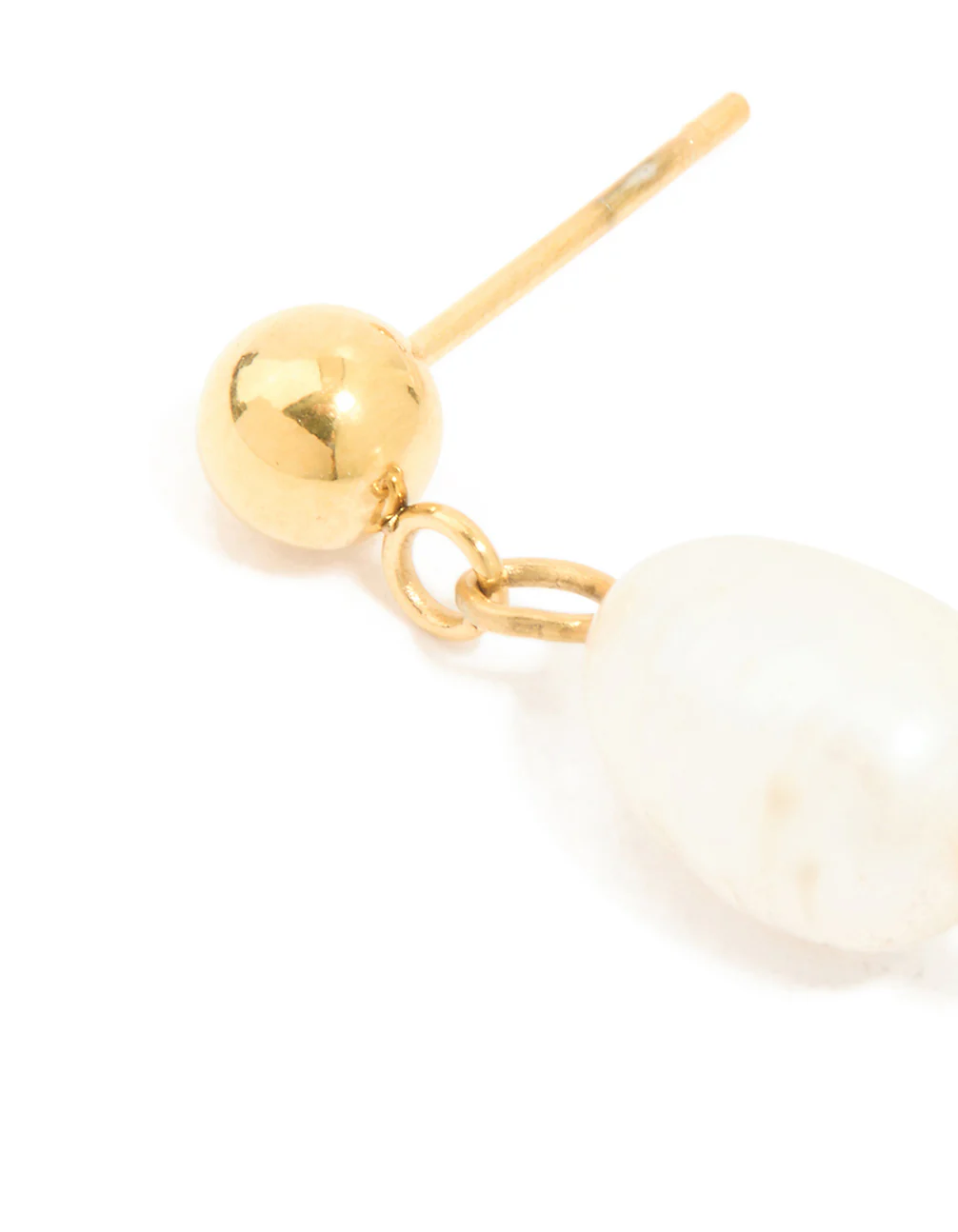 741-waterproof-gold-plated-stainless-steel-pearl-ball-stud-drop-earrings-4.webp Waterproof Gold Plated Stainless Steel Pearl & Ball Stud Drop Earrings