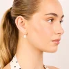 741-waterproof-gold-plated-stainless-steel-pearl-ball-stud-drop-earrings-6.webp Waterproof Gold Plated Stainless Steel Pearl & Ball Stud Drop Earrings