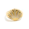 751-waterproof-gold-plated-stainless-steel-shell-large-ring-5.webp Waterproof Gold Plated Stainless Steel Shell Large Ring