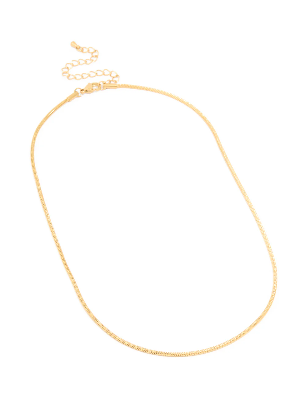 754-waterproof-gold-plated-stainless-steel-snake-short-necklace-4.webp Waterproof Gold Plated Stainless Steel Snake Short Necklace