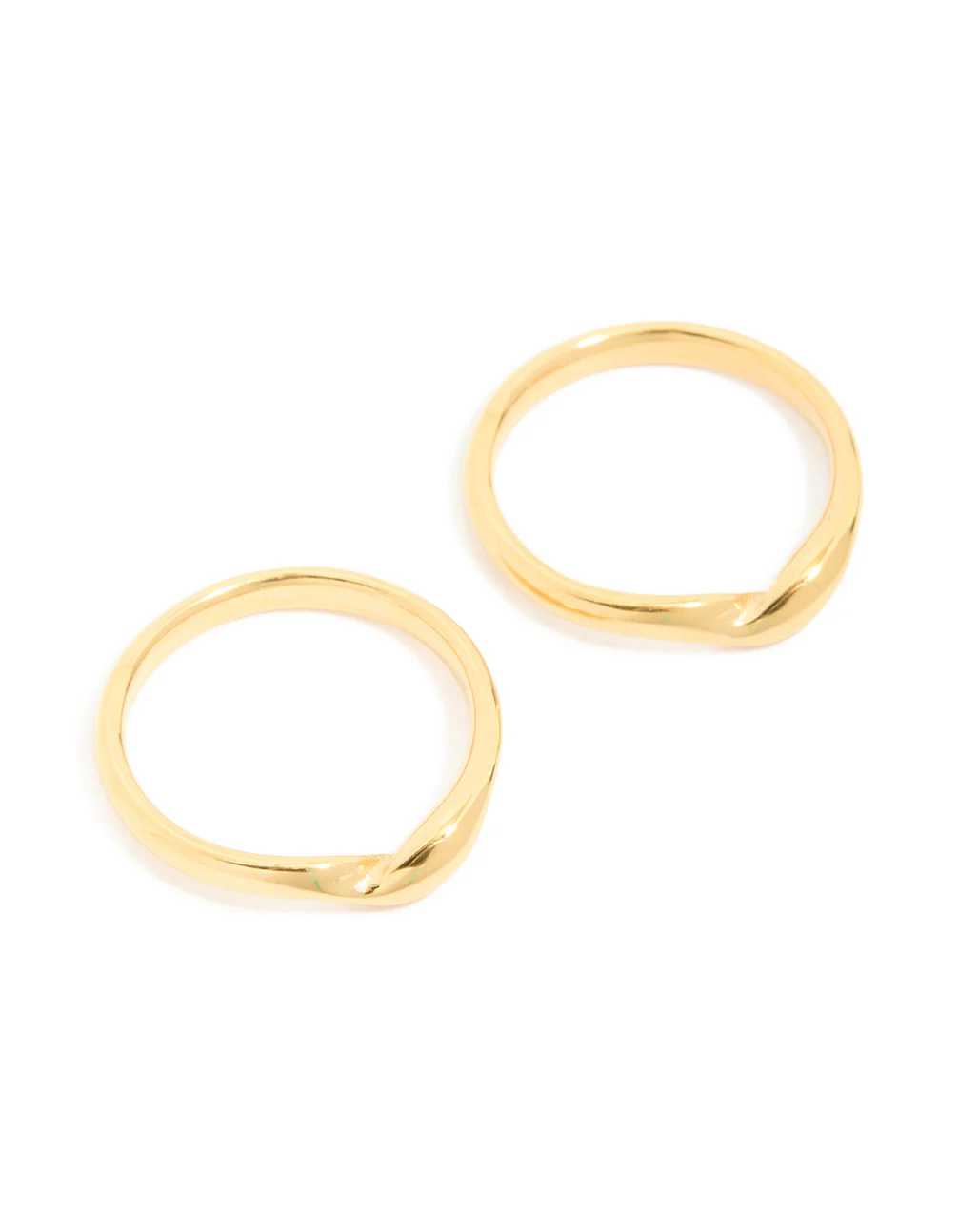 760-s-m-s-m-variation-2.webp Waterproof Gold Plated Stainless Steel Subtle Twist Stacking Rings 2-Pack
