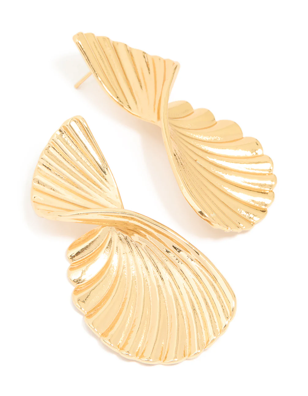 762-waterproof-gold-plated-stainless-steel-twisted-textured-stud-earrings-1.webp Waterproof Gold Plated Stainless Steel Twisted Textured Stud Earrings
