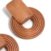 766-wooden-textured-circle-drop-earrings-5.webp Wooden Textured Circle Drop Earrings