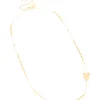 Waterproof Gold Plated Stainless Steel Rosary Cross Necklace