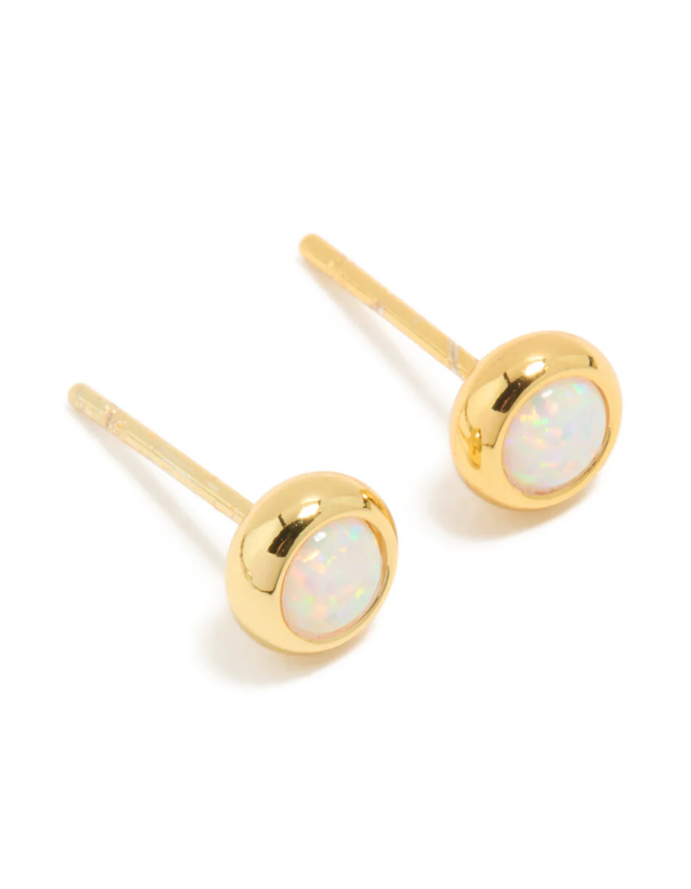770-waterproof-gold-plated-stainless-steel-opal-october-birthstone-bezel-set-stud-earrings-2.webp Waterproof Gold Plated Stainless Steel Opal October Birthstone Bezel Set Stud Earrings