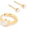 775-waterproof-gold-plated-stainless-steel-cubic-zirconia-huggie-stud-earrings-3-pack-5.webp Waterproof Gold Plated Stainless Steel Cubic Zirconia Huggie & Stud Earrings 3-Pack