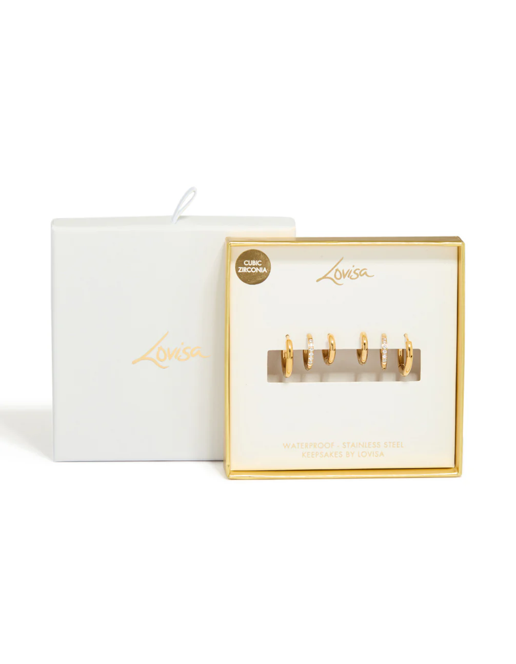 777-waterproof-gold-plated-stainless-steel-cubic-zirconia-essential-stacking-huggie-earrings-3-pack-5.webp Waterproof Gold Plated Stainless Steel Cubic Zirconia Essential Stacking Huggie Earrings 3-Pack