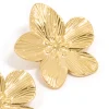 78-waterproof-gold-plated-stainless-steel-textured-flower-stud-earrings-5.webp Waterproof Gold Plated Stainless Steel Textured Flower Stud Earrings